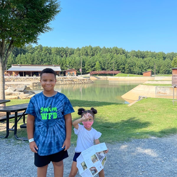 Photo taken at U.S. National Whitewater Center by Ashley B. on 8/24/2021