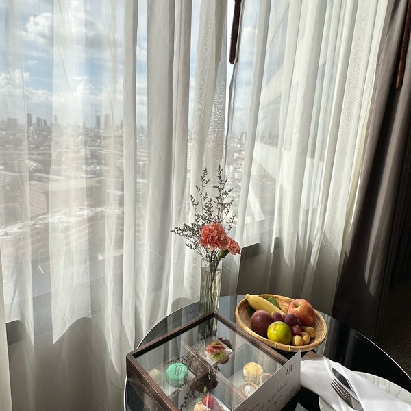 Photo taken at Swissôtel Bangkok Ratchada by Wattanakorn T. on 12/2/2023