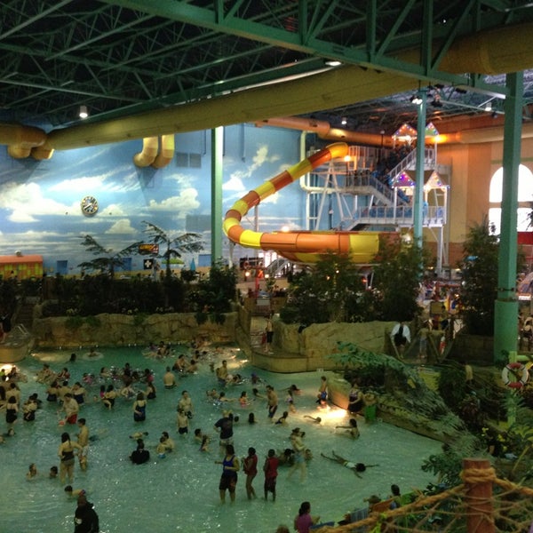 Photo taken at KeyLime Cove Indoor Waterpark Resort by Nick O. on 2/2/2013