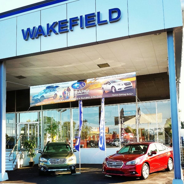 รูปภาพถ่ายที่ Subaru of Wakefield โดย Jonathan เมื่อ 9/8/2014