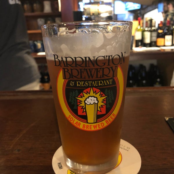 Photo taken at Barrington Brewery &amp; Restaurant by Emily W. on 4/27/2018