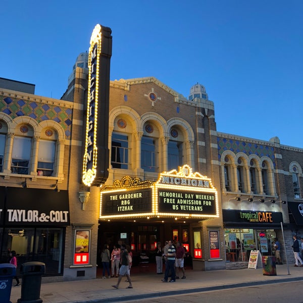 5/25/2018 tarihinde Bruce C.ziyaretçi tarafından Michigan Theater'de çekilen fotoğraf