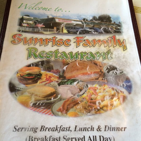 Sunrise Family Restaurant 307 W University Dr