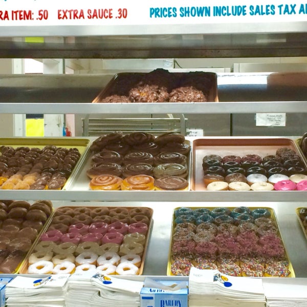 Great selection of donuts