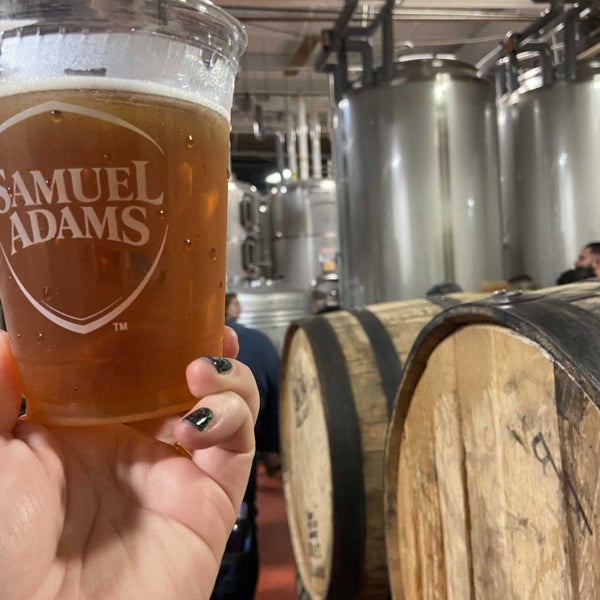 Samuel Adams Tasting Room Brewery in Jamaica Plain