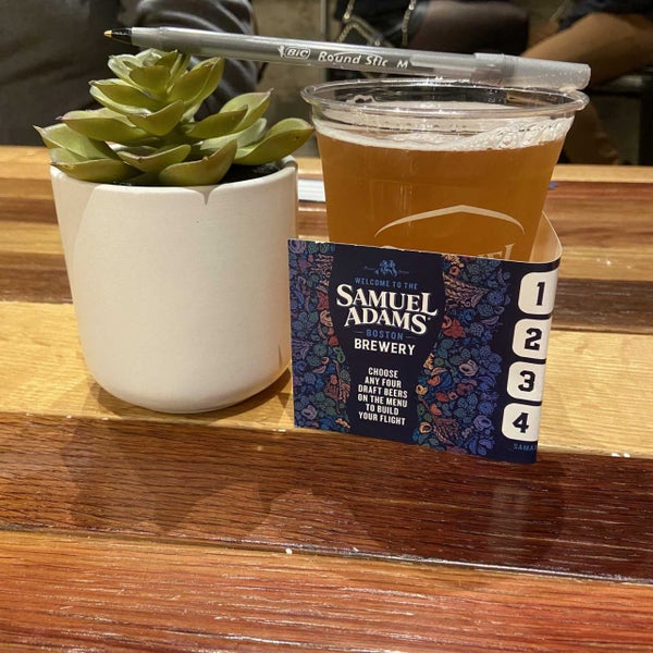 Samuel Adams Tasting Room Brewery in Jamaica Plain