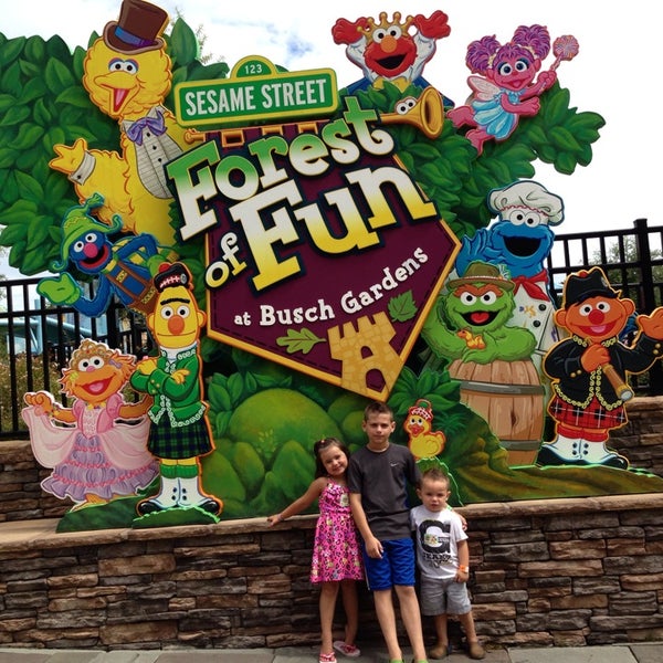 Photo taken at Sesame Street Forest of Fun by Michelle L. on 8/17/2013