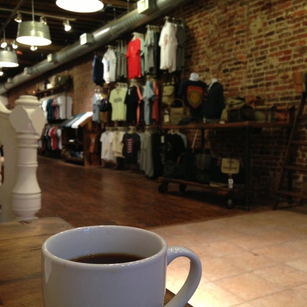 Photo taken at United By Blue Coffeehouse and Clothier by Keegan M. on 9/6/2013