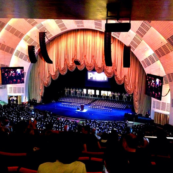 Photo taken at Radio City Music Hall by Okan T. on 5/14/2013