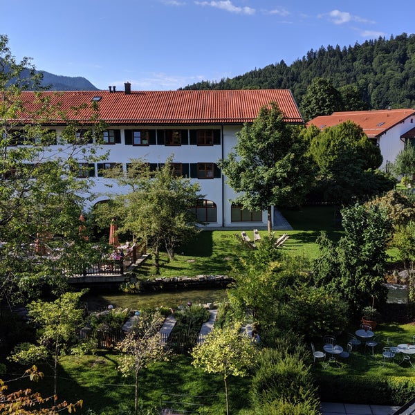 Photo taken at Hotel Bachmair Weissach by Holger L. on 8/1/2019