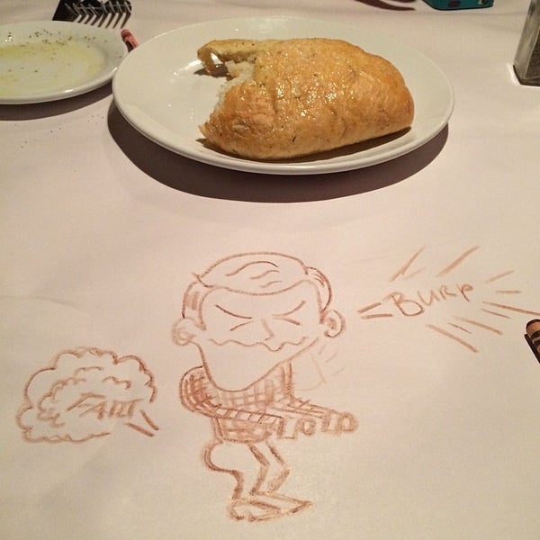 Photo taken at Romano&#39;s Macaroni Grill by Frank S. on 4/14/2014