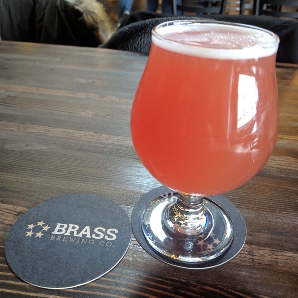 Photo taken at Brass Brewing Company by Kyle H. on 4/13/2019