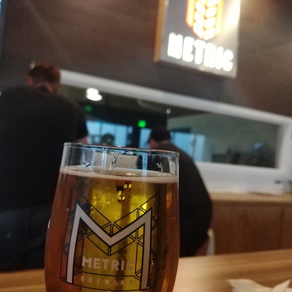 Photo taken at Metric Brewing by Kyle H. on 11/3/2018