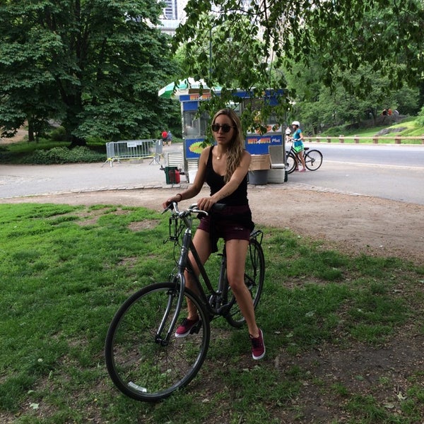 Photo taken at Central Park Bike Rental by Eri T on 5/27/2014