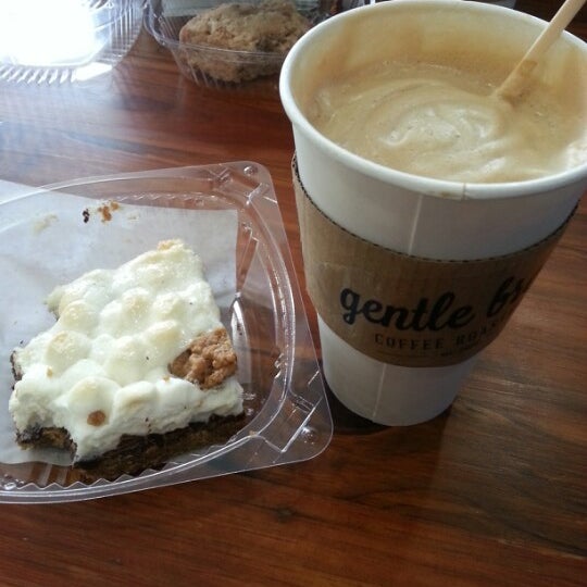 Photo taken at Gentle Brew Coffee Roasters by maria z. on 10/7/2012