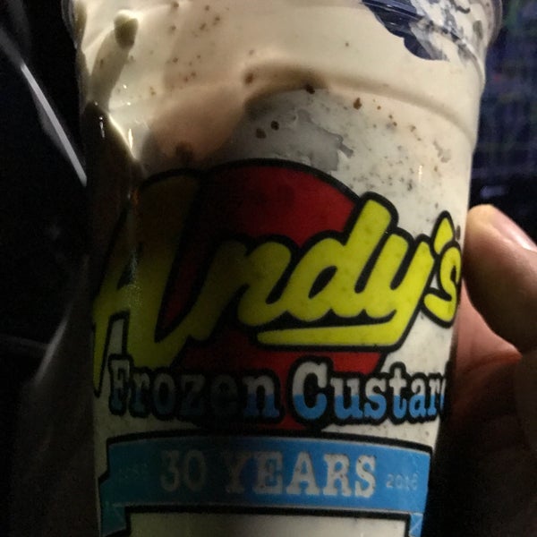 Photo taken at Andy&#39;s Frozen Custard by Pitts P. on 3/19/2017