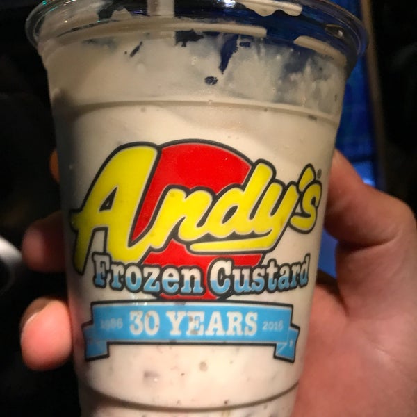 Photo taken at Andy&#39;s Frozen Custard by Pitts P. on 4/6/2017