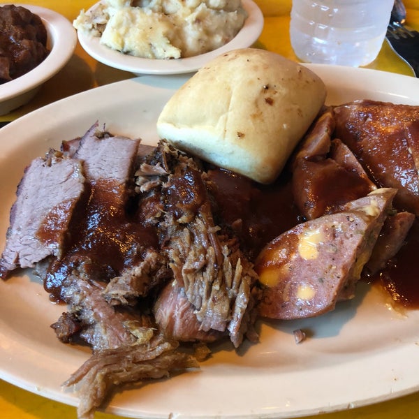 Photo taken at Dickey&#39;s Barbecue Pit by Pitts P. on 10/29/2018