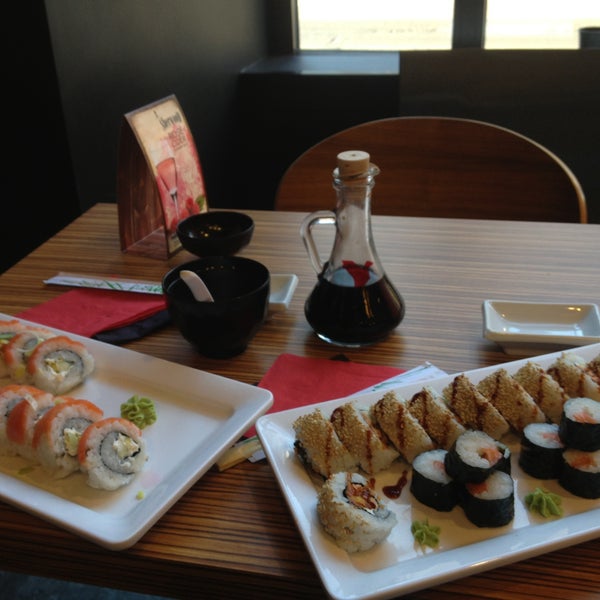 Photo taken at Sushi Plaza by Anna-Maria on 4/17/2013