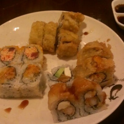 Photo taken at Lobster House Sushi &amp; Hibachi Grill by Justin P. on 10/1/2012