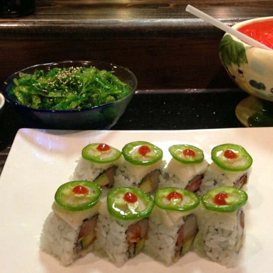 Photo taken at Hana Japanese Restaurant by Kristen W. on 7/24/2013