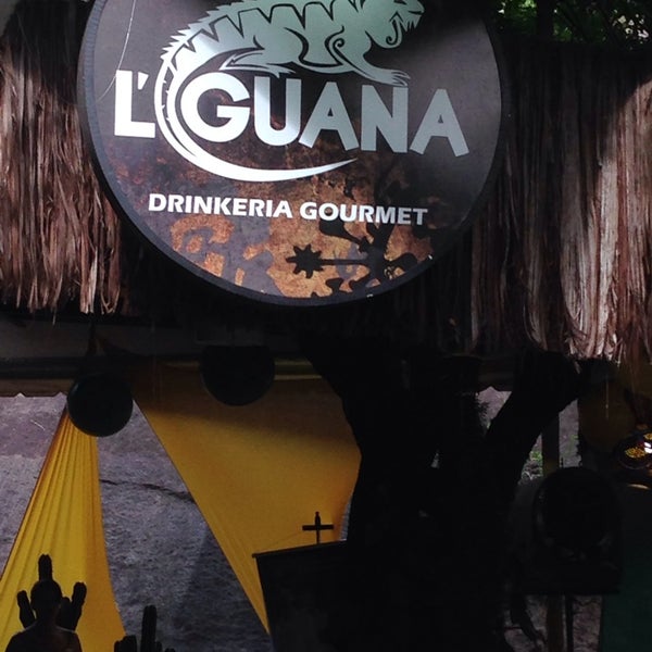 Снимок сделан в L&#39;Iguana Drinkeria Gourmet пользователем Leonardo G. 6/28/2014