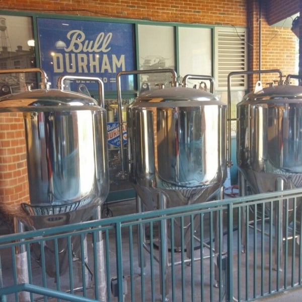 Photo taken at Bull Durham Beer Company by Matthew T. on 10/17/2015