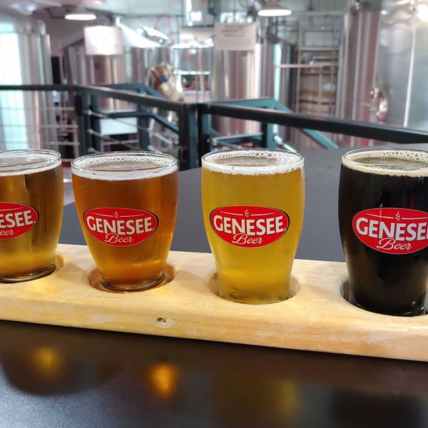 Photo taken at The Genesee Brew House by Matthew T. on 5/4/2022