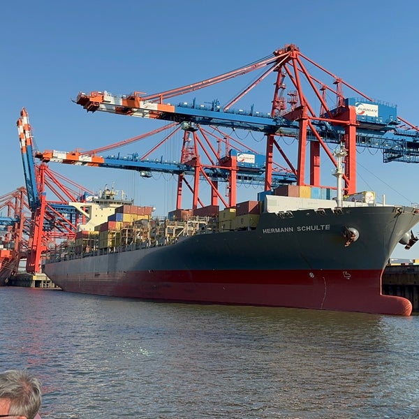 Photo taken at Port of Hamburg by Gabor on 6/12/2023