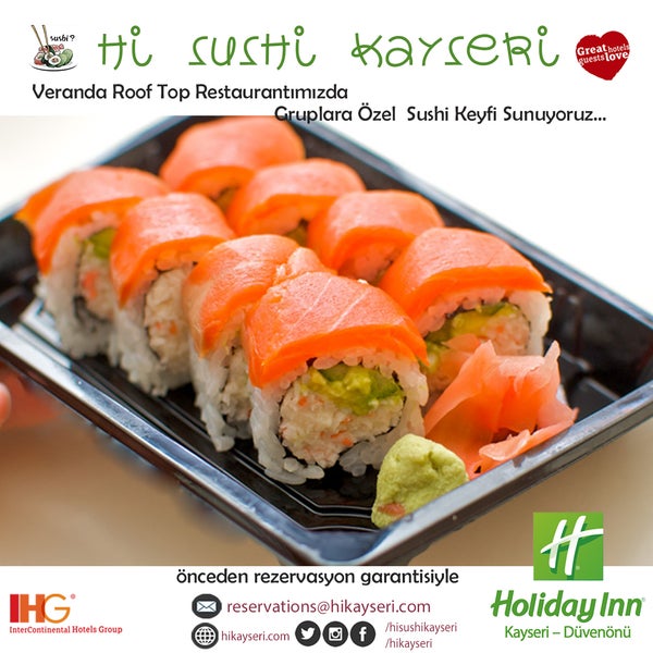 hi sushi kayseri asian restaurant in kayseri
