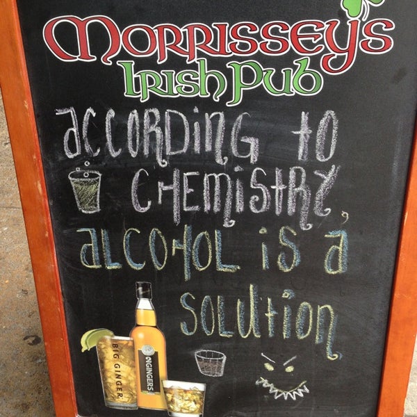 Photo taken at Morrissey&#39;s Irish Pub by Don B. on 8/29/2013