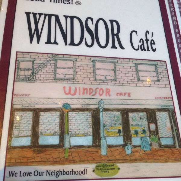 Photo taken at Windsor Cafe by Meredith S. on 5/29/2015