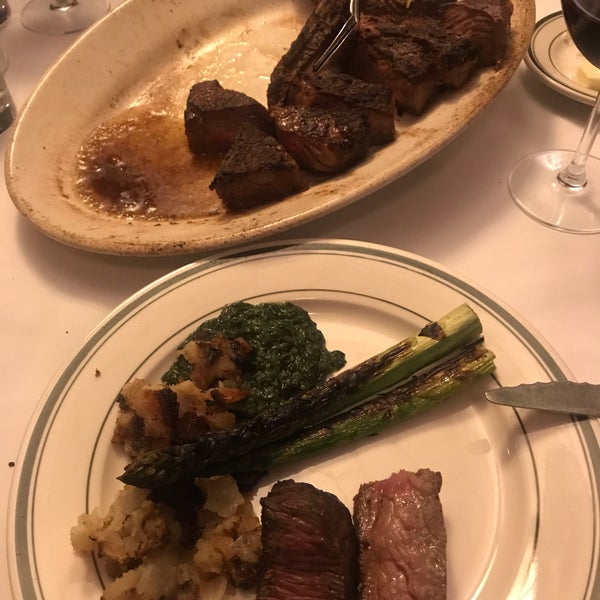 Photo taken at Wolfgang&#39;s Steakhouse by Ceyda on 5/14/2019