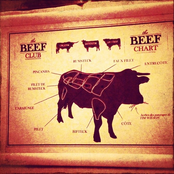Photo taken at The Beef Club by Sasha on 2/1/2013