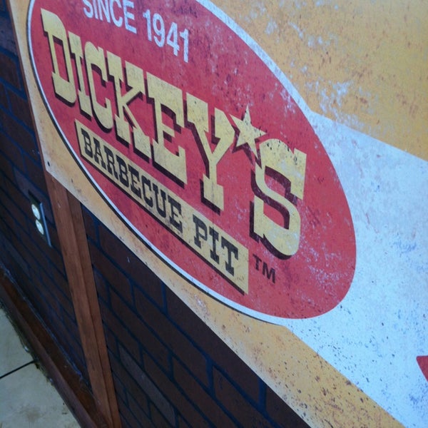 Photo taken at Dickey&#39;s BBQ by Andrew C. on 4/7/2013