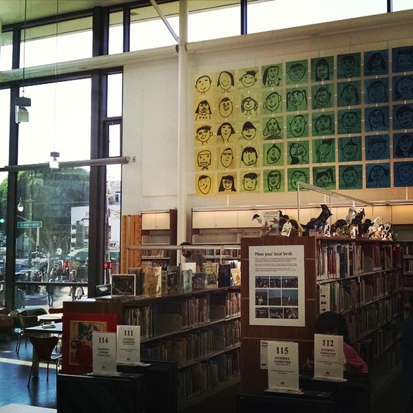 Photo taken at North Beach Branch Library by Andrew L. on 8/24/2014