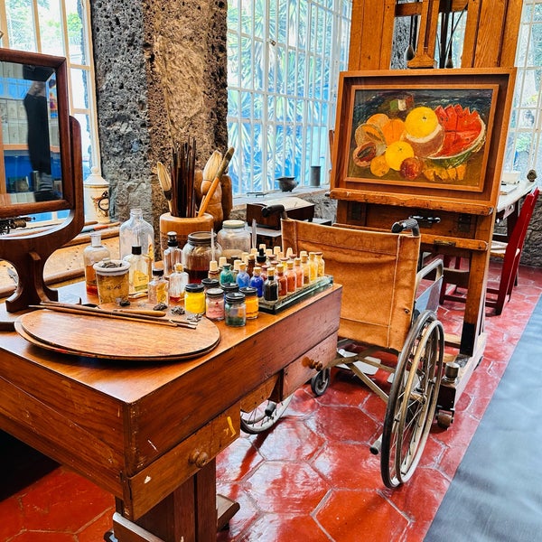 Photo taken at Museo Frida Kahlo by Gregory D. on 12/1/2023
