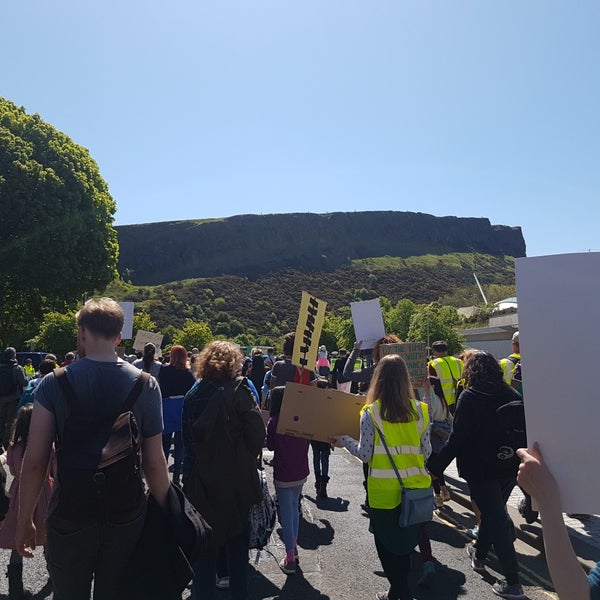 Photo taken at Scottish Parliament by Virve P. on 5/24/2019