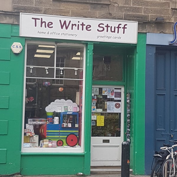 Write stuff. Write stuff