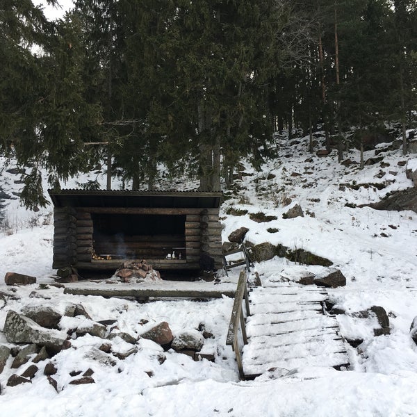 Лааву зимой Финляндия