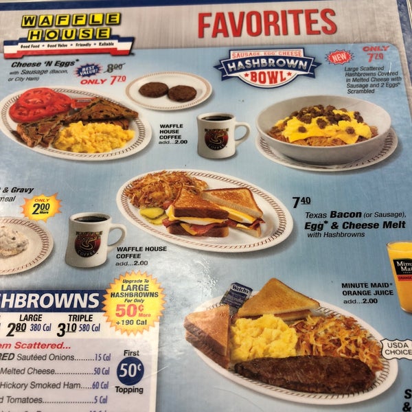 waffle house breakfast spot