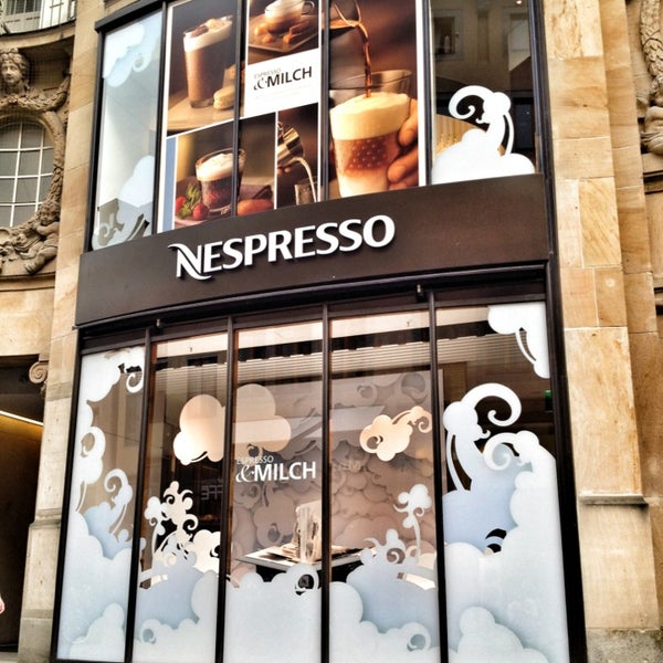 Drejning blad tapet Nespresso Boutique - Coffee Shop in München