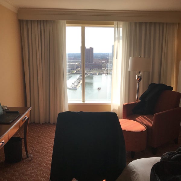 Photo taken at Baltimore Marriott Waterfront by Tony F. on 4/18/2018