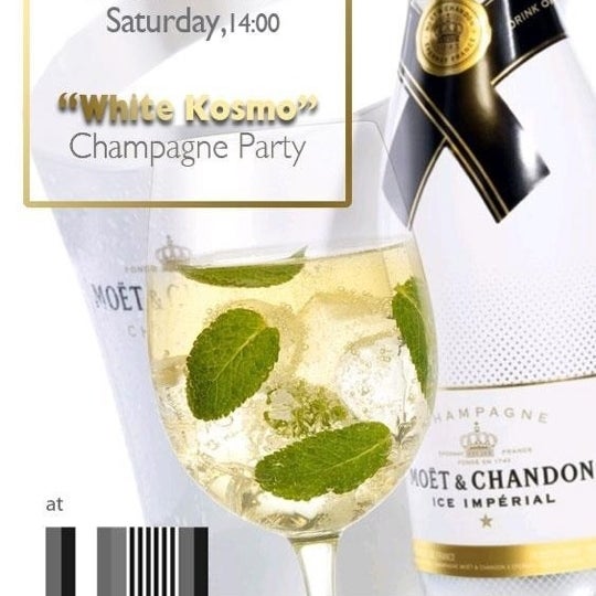 Every Saturday evening Showroom presents THE  glamorous event of Athens... White Cosmo with Moët Ice ... The most elegant people of town are here... They know ...