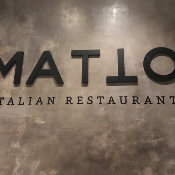 7/22/2017にNicolas R.がMATTO Italian Restaurantで撮った写真