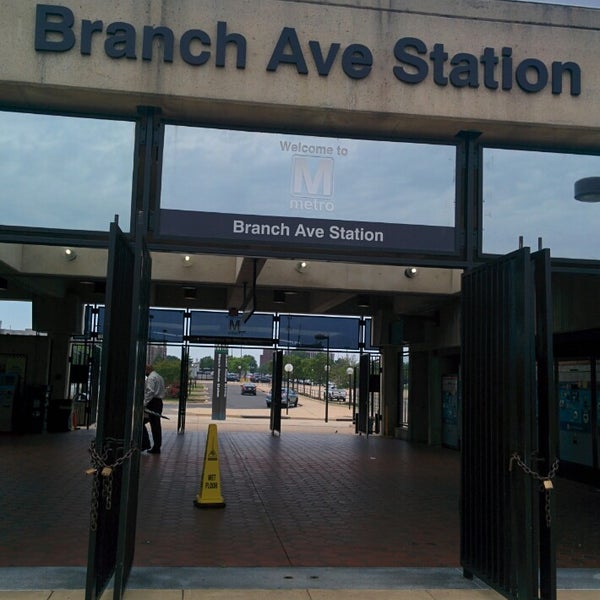 Photos at Branch Avenue Metro Station Metro Station