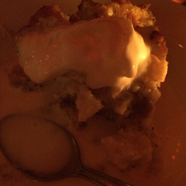 THE MOST DELICIOUS BREAD PUDDING EVER.