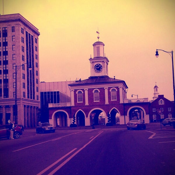 Photo taken at Downtown Fayetteville by Arin on 2/7/2013