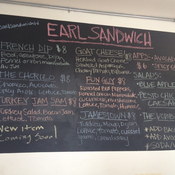 รูปภาพถ่ายที่ Earl Sandwich โดย Chelseymango เมื่อ 5/2/2014