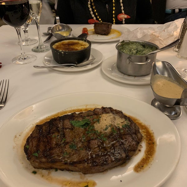 Ribeye is amazing and all the sauces are terrific.